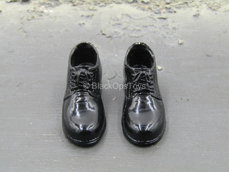 Load image into Gallery viewer, The Joker - Black Dress Shoes (Peg Type)
