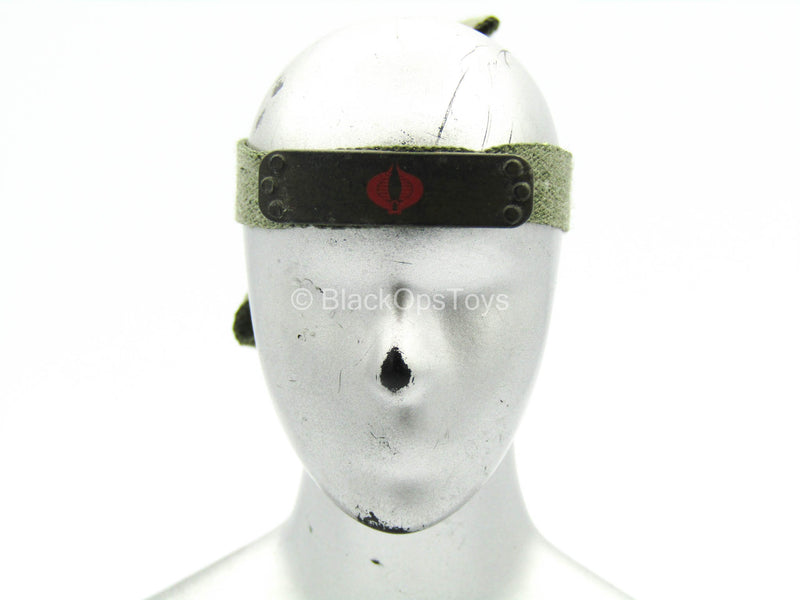 Load image into Gallery viewer, GI JOE - Cobra Ninja Viper - Green Headband

