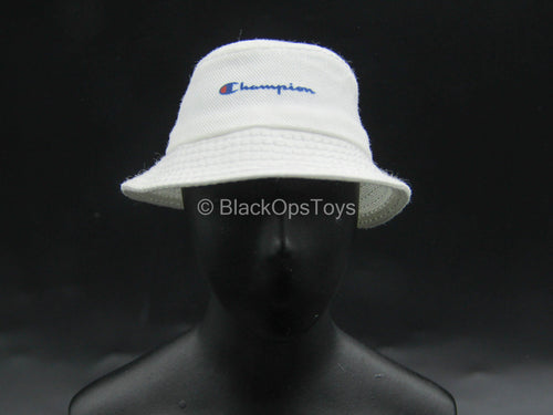 Big Swoosh Fashion Sports Set - White Bucket Hat