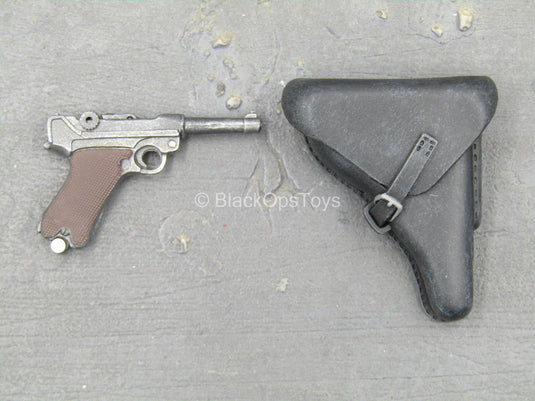 WWII German - Luger Pistol w/Holster