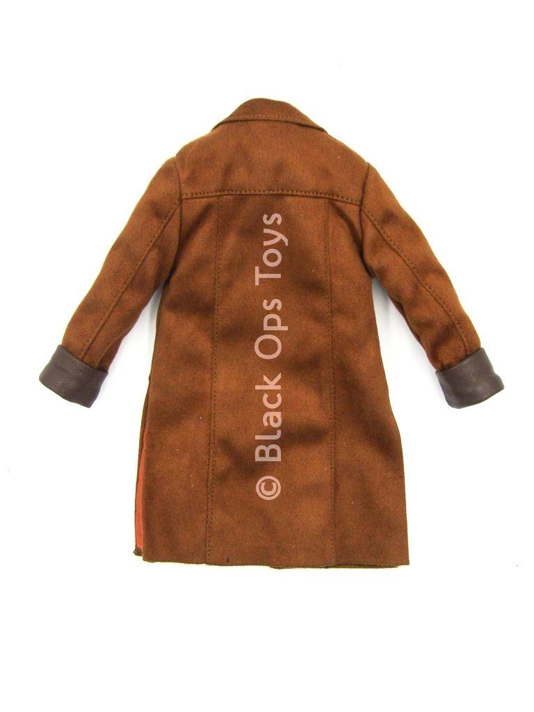 Load image into Gallery viewer, FIREFLY - Cap. Malcolm Reynolds - Brown Leather Like Coat
