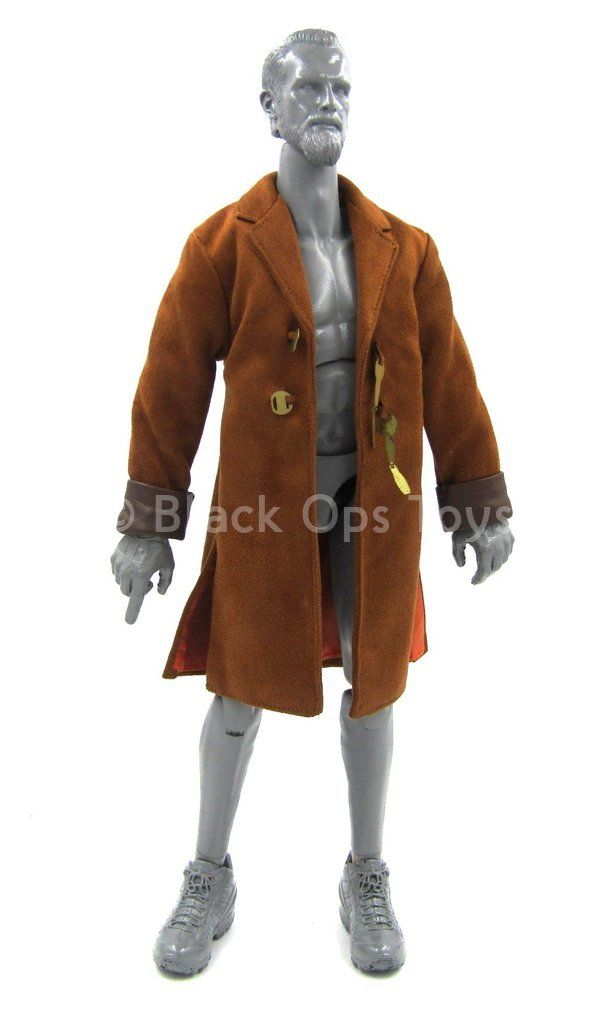Load image into Gallery viewer, FIREFLY - Cap. Malcolm Reynolds - Brown Leather Like Coat
