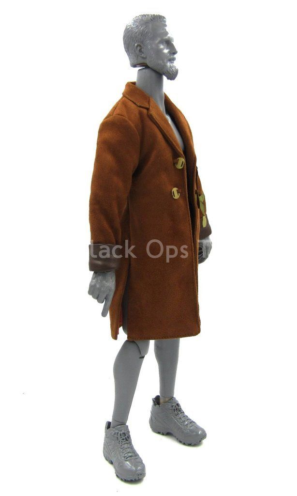 Load image into Gallery viewer, FIREFLY - Cap. Malcolm Reynolds - Brown Leather Like Coat
