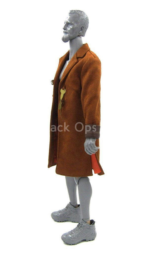 Load image into Gallery viewer, FIREFLY - Cap. Malcolm Reynolds - Brown Leather Like Coat
