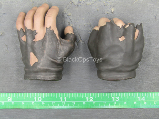 The Tank Juggernaut - Large Black Ripped Gloved Hands (Type 2)