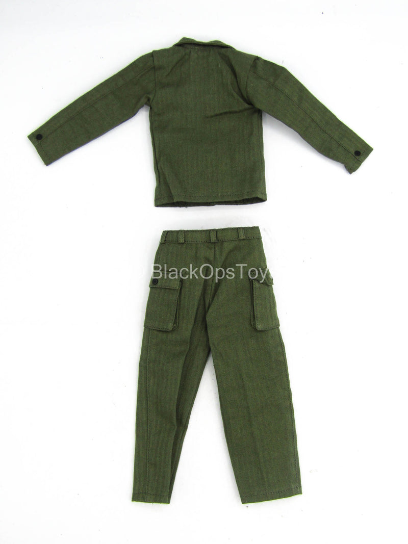 Load image into Gallery viewer, WWII - US Rangers - Green Combat Uniform Set
