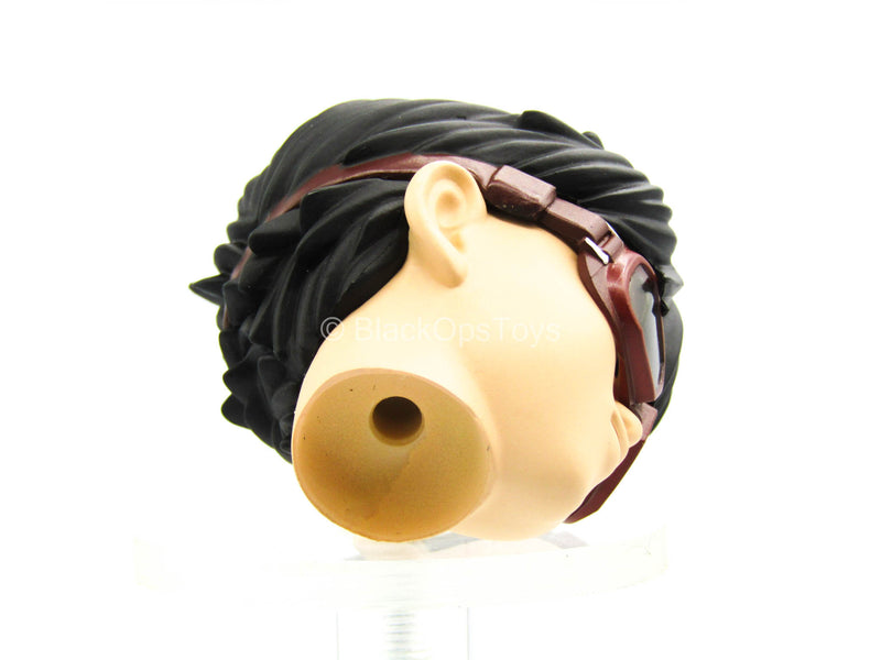 Load image into Gallery viewer, Akira - Shotaro Kaneda - Male Anime Head Sculpt w/Goggles
