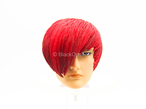 Iori Yagami - Male Head Sculpt w/Red Hair