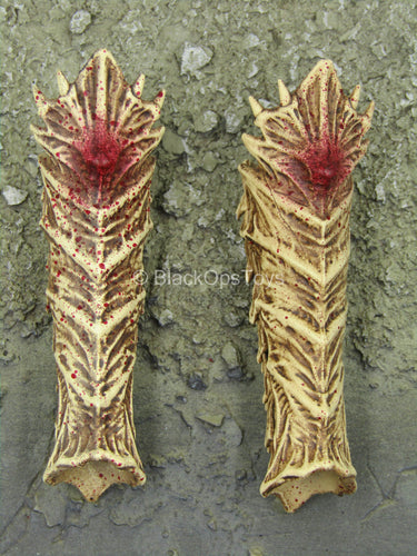 Black Shaman - Female Bloody Bone Shin Guards