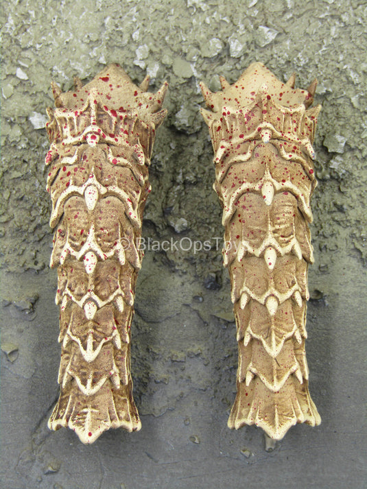 Black Shaman - Female Bloody Bone Shin Guards