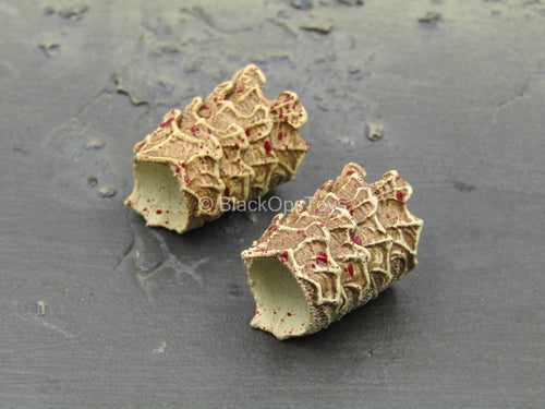 Black Shaman - Female Bone Wrist Bracers