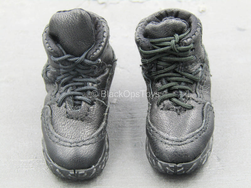 Load image into Gallery viewer, CIA SAD Night Ops - Black Combat Boots (Foot Type)
