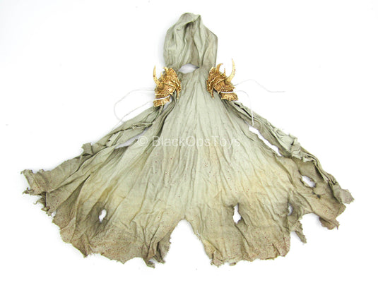 Black Shaman - Weathered & Tattered Female Cape