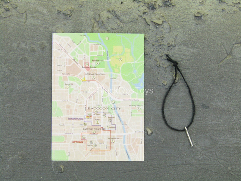 Load image into Gallery viewer, Valentine - Necklace &amp; Map Of Racoon City
