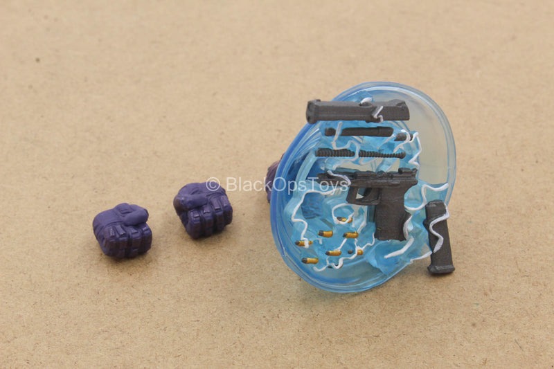Load image into Gallery viewer, 1/12 - X-Men - Magneto - Gun Stripping Magnetic Gloved Hand Set
