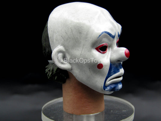 The Joker Bank Robber Ver. - Male Clown Masked Head Sculpt