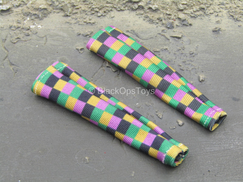 Load image into Gallery viewer, The Joker Cursed Clown - Checked Socks
