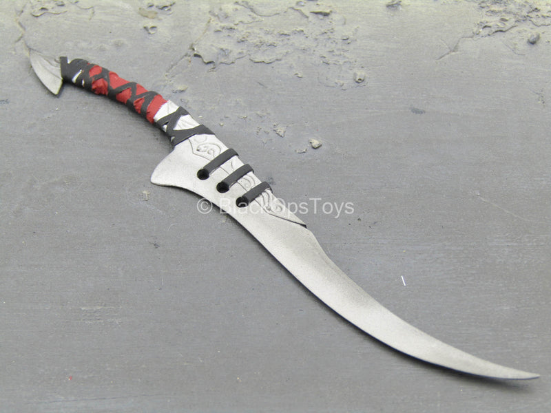 Load image into Gallery viewer, Avenger - Silver-Colored Falcata Sword
