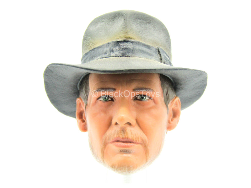 Load image into Gallery viewer, Indiana Jones - Male Head Sculpt w/Fedora
