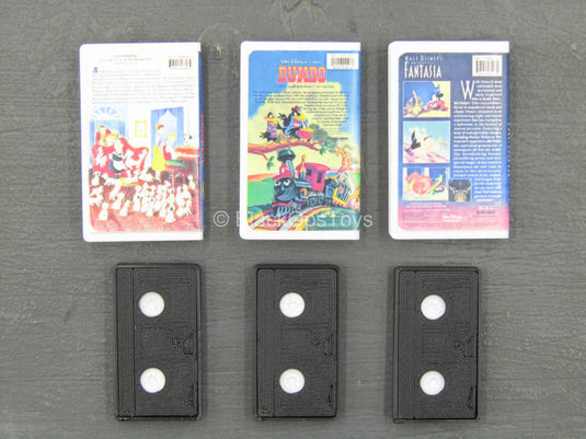 Custom VHS Movie Set w/Case (Type 6)