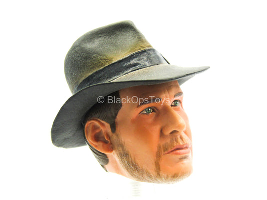 Indiana Jones - Male Head Sculpt w/Fedora