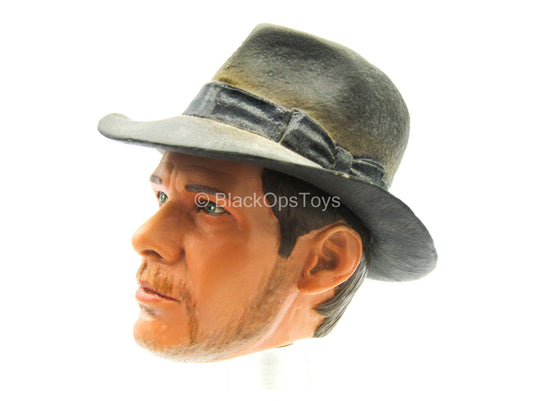 Indiana Jones - Male Head Sculpt w/Fedora