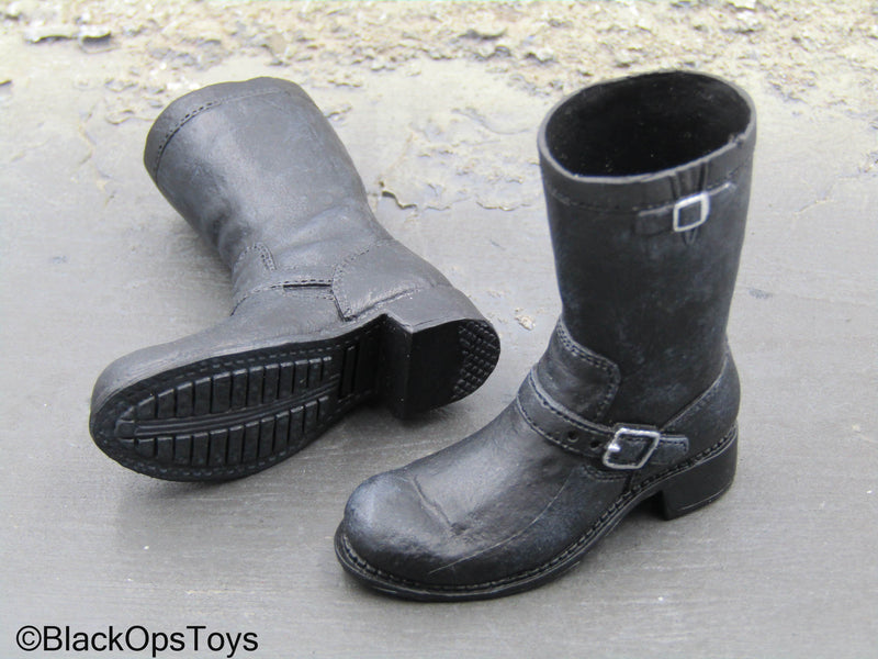 Load image into Gallery viewer, DX13 Terminator T-800 - Black Boots (Peg Type)
