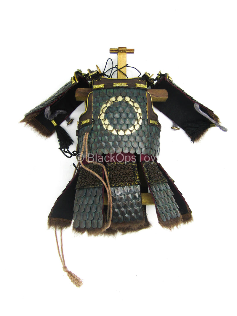 Load image into Gallery viewer, The Brave Samurai - Metal Armor Set w/Stand
