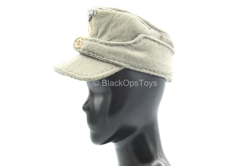 Load image into Gallery viewer, WWII - SS Obersturmführer - Tan Cap
