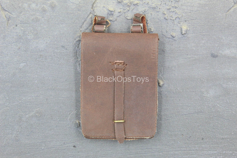 Load image into Gallery viewer, WWII - SS Obersturmführer - Brown Leather Like Satchel
