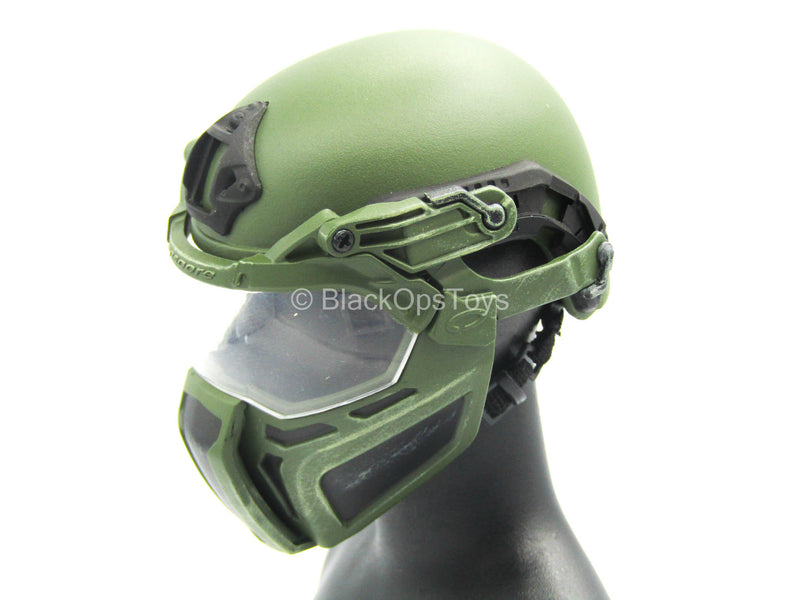 Load image into Gallery viewer, Enforcer Corps - Yuri - Base Set Helmet w/Face Guard
