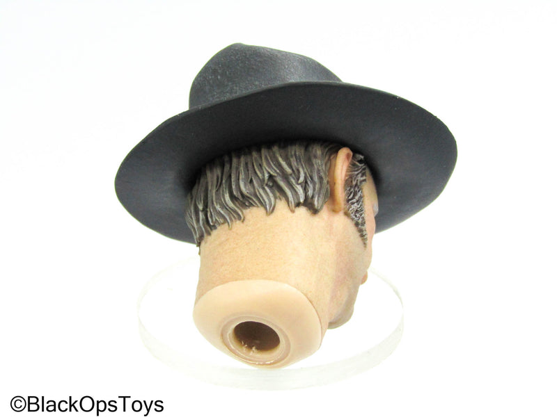Load image into Gallery viewer, John Wayne - Male Head Sculpt w/Hat &amp; Eye Patch
