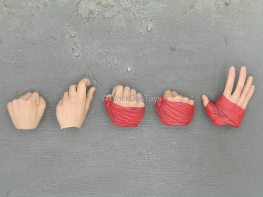 Thor -  Male Red Gloved Hand Set