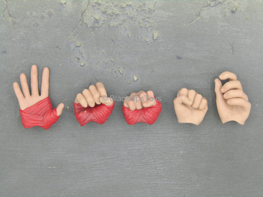 Thor -  Male Red Gloved Hand Set
