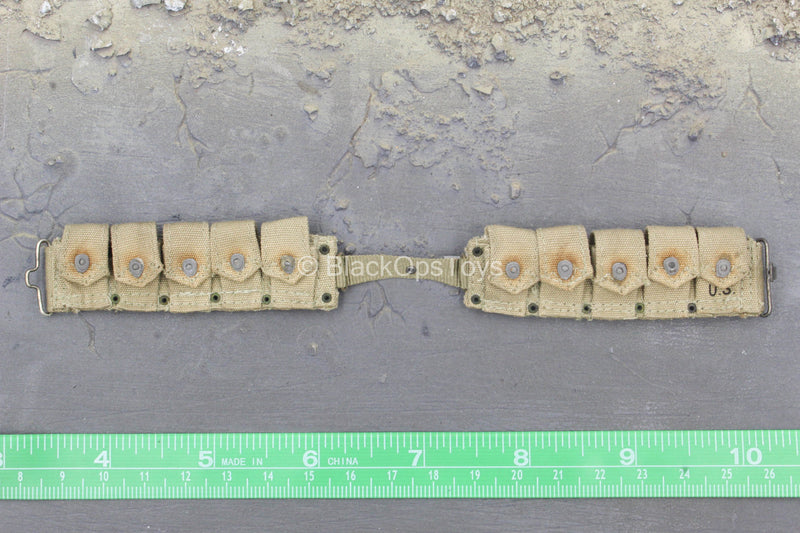 Load image into Gallery viewer, WWII - 29th Infantry Division - Tan Ammo Belt
