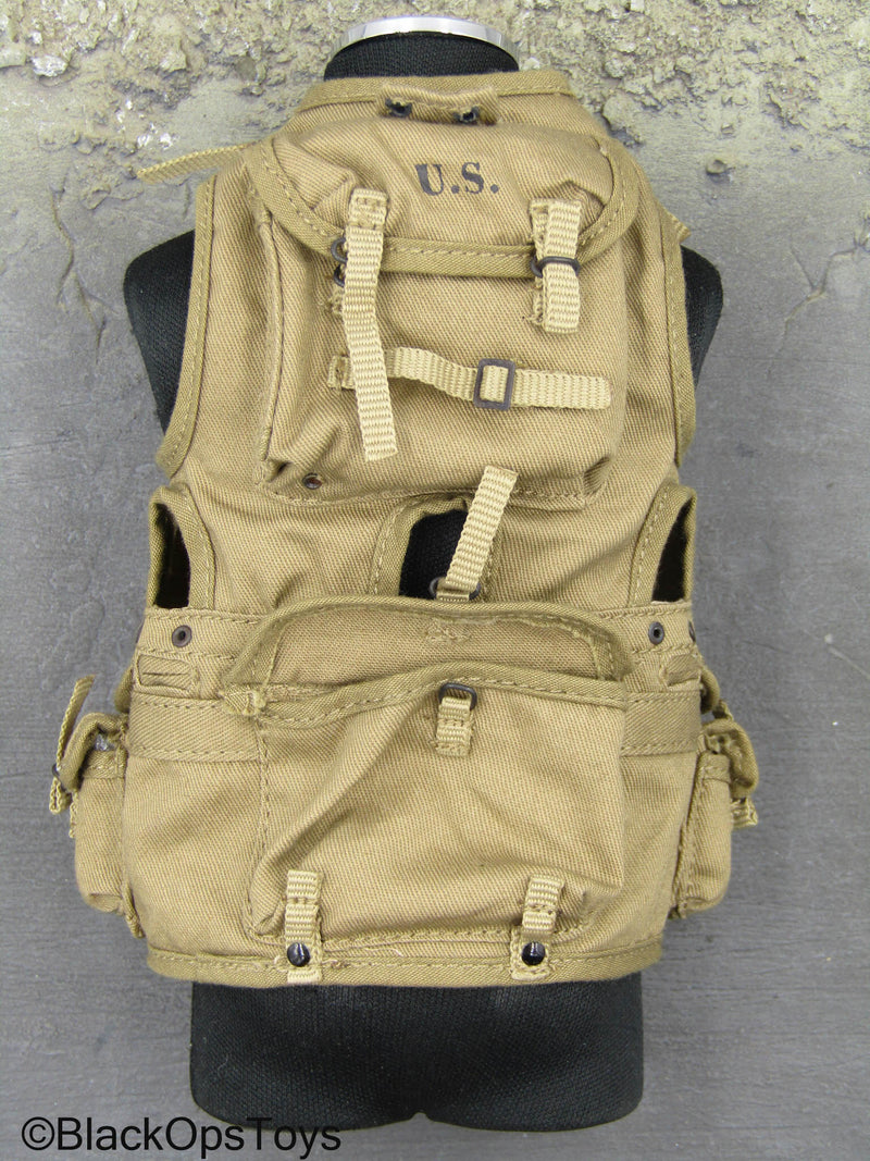 Load image into Gallery viewer, WWII 2nd Ranger Infantry Battalion - Tan Combat Vest
