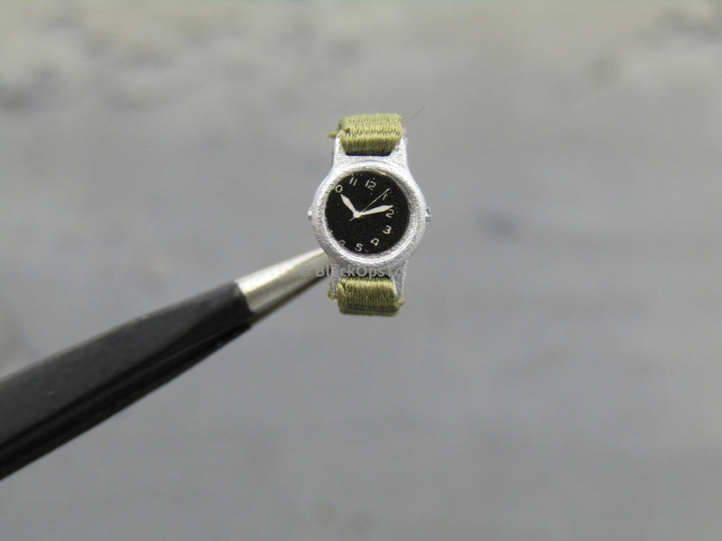 Load image into Gallery viewer, GEAR -  Wrist Watch w/OD Green Fabric Band (Vietnam Era)
