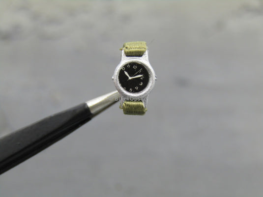 GEAR -  Wrist Watch w/OD Green Fabric Band (Vietnam Era)