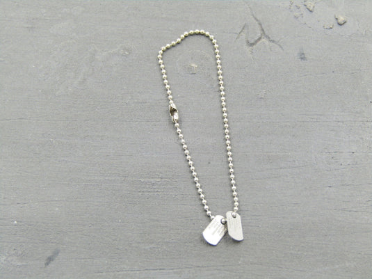 UNIFORM EX - Silver Dog Tags (Vietnam Era)
