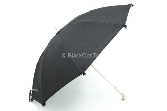 WWII - SD In Plainclothes - Black Umbrella w/Skull Knife Handle