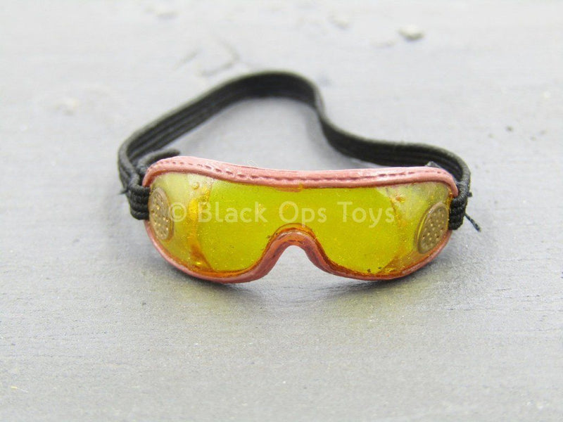 Load image into Gallery viewer, Navy HALO Jumper - Yellow Sky Diving Goggles
