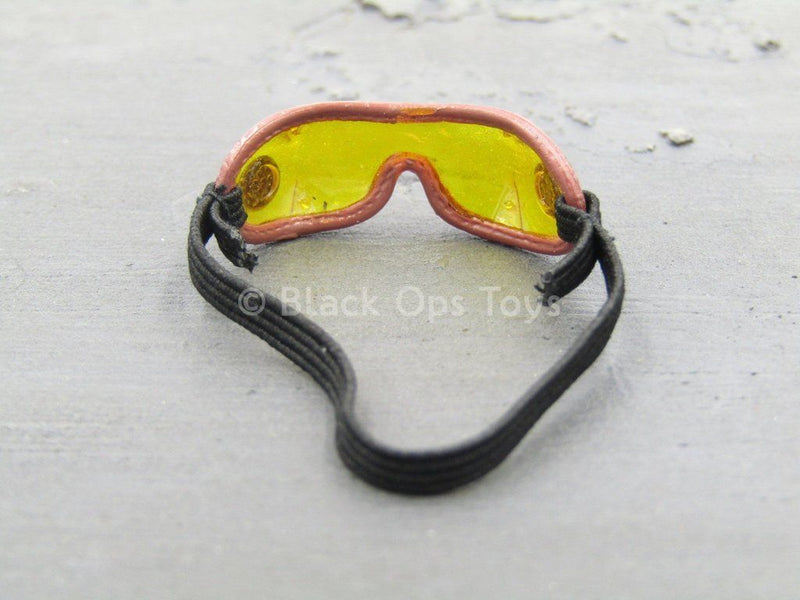 Load image into Gallery viewer, Navy HALO Jumper - Yellow Sky Diving Goggles
