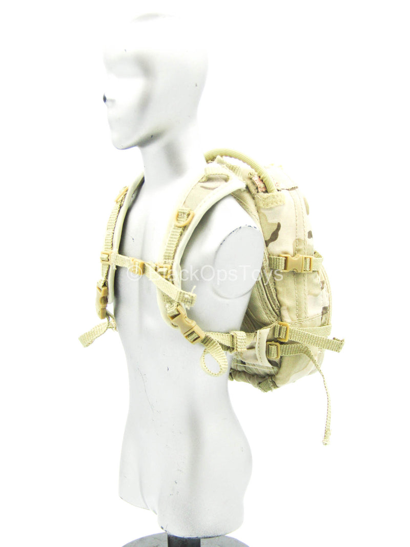 Load image into Gallery viewer, US Navy - SEAL Team Ten - Desert Camo Backpack w/Light Stick Set

