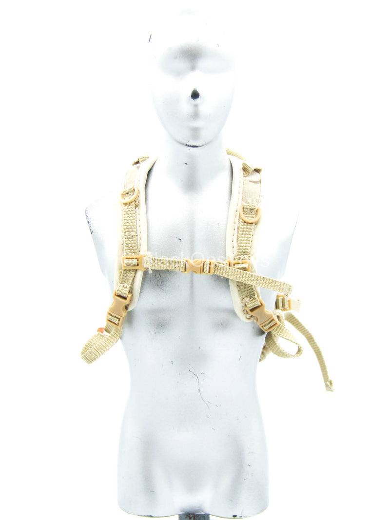 Load image into Gallery viewer, US Navy - SEAL Team Ten - Desert Camo Backpack w/Light Stick Set
