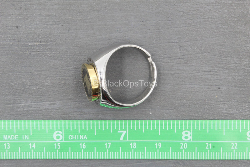 Load image into Gallery viewer, 1/1 - Gomez The Roach - Gold &amp; Silver Like Ring
