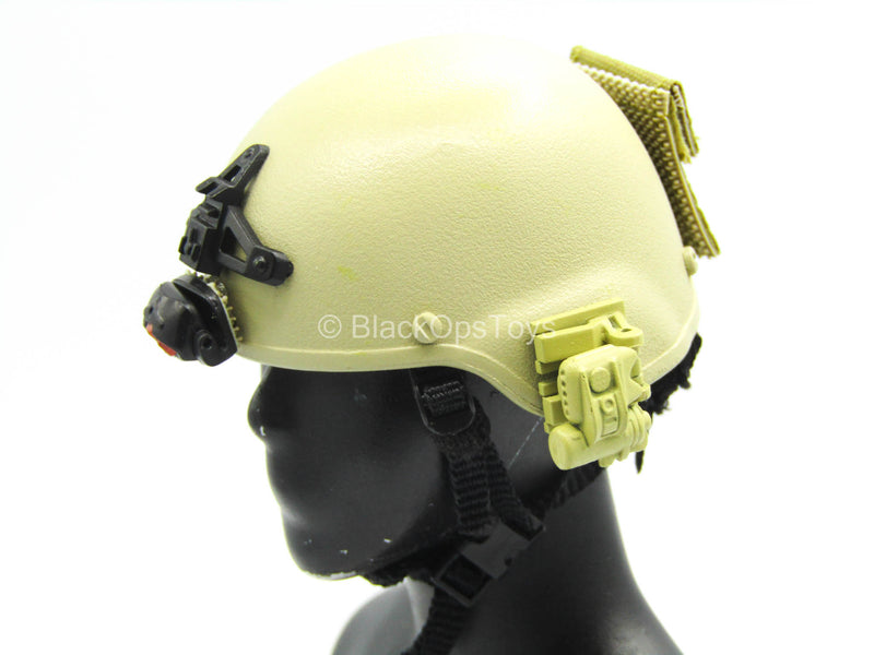 Load image into Gallery viewer, Navy Seal Rifleman - Tan Helmet w/NVG Set
