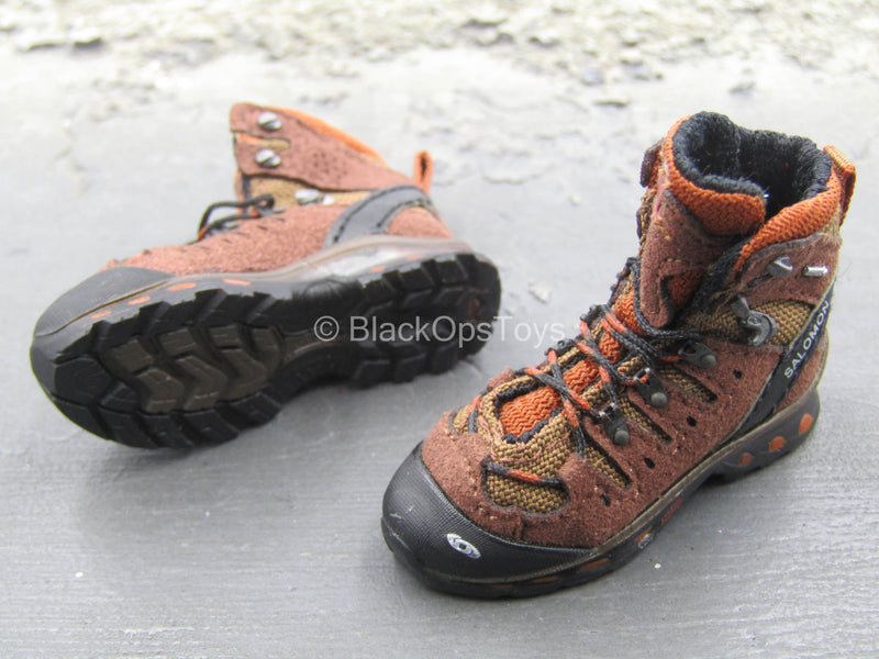 Load image into Gallery viewer, Zero Dark Thirty - Team Leader - Brown Hiking Shoes (Foot Type)
