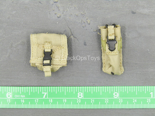 US Navy - SEAL Team Ten - Tan Pouch Set