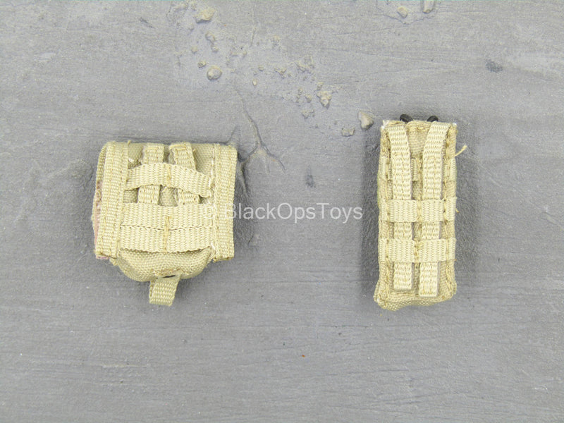 Load image into Gallery viewer, US Navy - SEAL Team Ten - Tan Pouch Set
