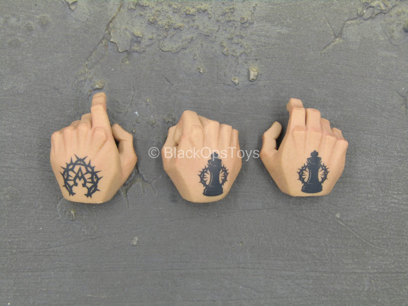 Load image into Gallery viewer, Gangsters Kingdom - Spade David - Tattoo Male Hand Set
